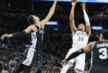 Antetokounmpo Dominates with 44 Points, 14 Rebounds as Bucks Triumph Over Spurs 125-121 Despite Wembanyama’s Efforts