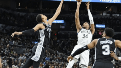 Antetokounmpo Dominates with 44 Points, 14 Rebounds as Bucks Triumph Over Spurs 125-121 Despite Wembanyama’s Efforts