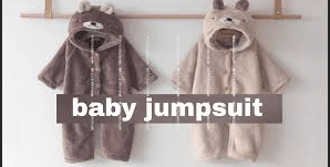 Discover Comfort and Style with Rs 149 bear design long-sleeve baby jumpsuit thespark shop